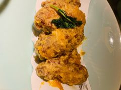 蛋黄鸡翅-绿茶餐厅