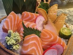 三文鱼刺身-炙柒Sekinana·精致日料(合生汇店)
