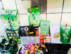 店内茶饮，全部日本进口抹茶 青汁 酵素 乌龙 玄米 等等-花乃杜日式美睫社【松风マツカゼ】