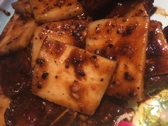 牛仔骨炒年糕-绿茶餐厅(汇悦大融城店)