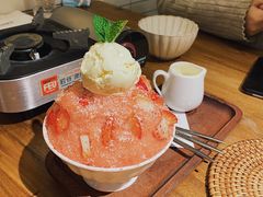 草莓绵绵冰-TAIFORKS 大福食堂·山葵烤肉料理·拌饭(宝安店)