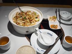 油渣炒高山娃娃菜-老阿爸鲜鱼土菜(独墅湖店)