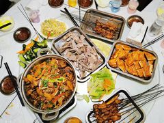 手抓羊肉-青海名吃尕张娃非遗烤肉(海湖总店)