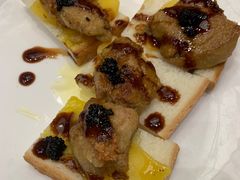 煎鹅肝面包-大渔铁板烧(东城店)