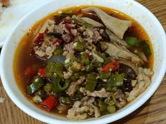 酸豆角肉沫-延年酒店-延飨餐厅(延年文苑店)