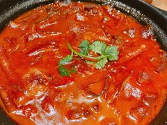 砂锅牛腩烧粉皮-竹里馆·淮扬菜·功夫茶(老门东店)