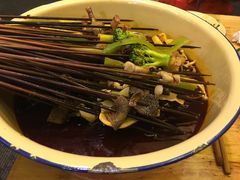 -拈签一笑黄牛肉辣卤串串