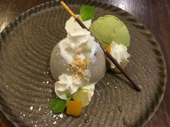 黑芝麻冰淇淋-竹取居酒屋