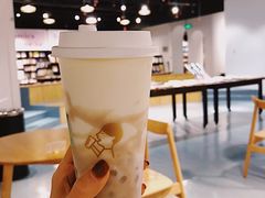 芋泥波波茶2.0-喜茶(天津乐宾百货店)