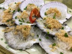 蒜蓉粉丝蒸扇贝-广胜通达海鲜食府(黄沙店)