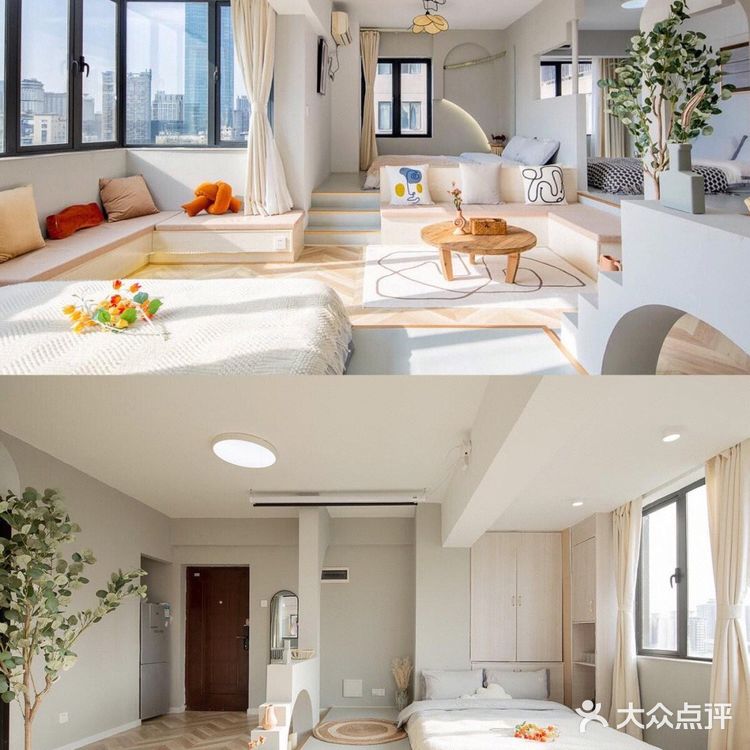 人均50住进杂志里❓长沙ins风民宿 五一广场