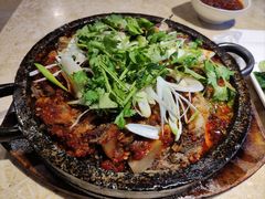 铁板狗肉-英子补身汤(海兰路店)