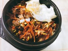 石锅牛肉拌饭-韩聚园韩国料理(文灶店)