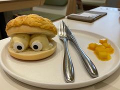 大眼睛菠萝冰冰包-蔡澜点心·粤菜(月星环球港店)