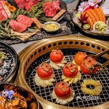 太原王者段位的和牛烤肉店，烤柿子烤菠萝