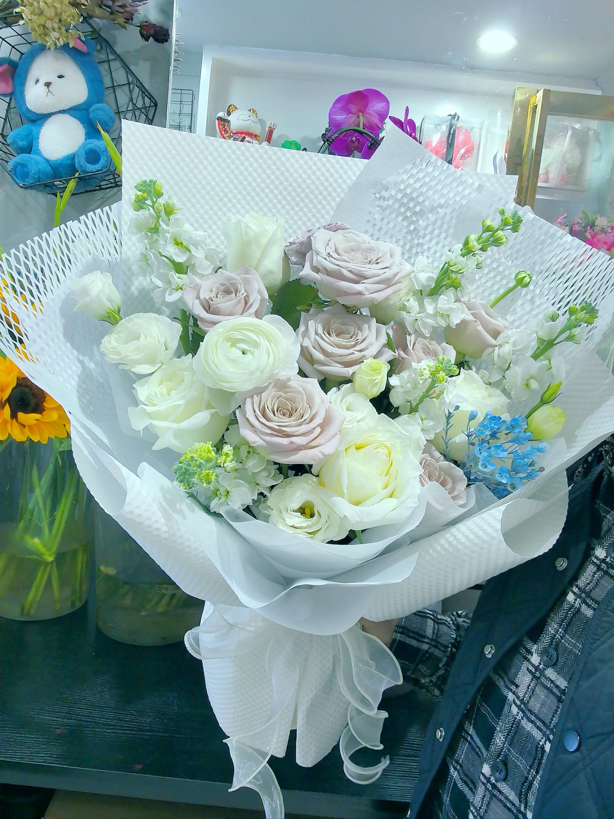 清新的玫瑰,美好的一天实图拍摄