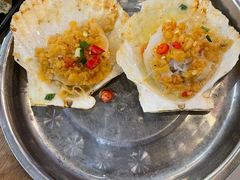 扇贝-宝记烧烤·碳锅羊肉·羊蝎子火锅·夜食社(文体路创始店)