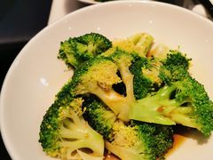 白灼西兰花-港丽餐厅(高德置地店)