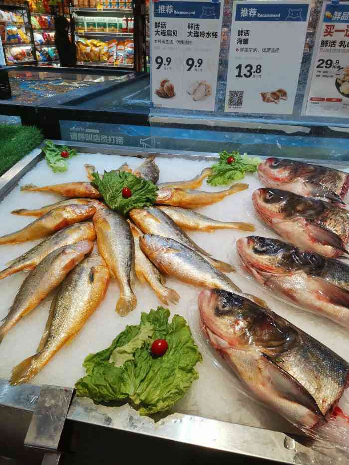 盒马鲜生(小营店)-"就是人太多,必须提前去占座.海鲜非常新鲜.