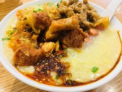 蛋冲牛肉豆腐脑-小豆海棠(人民南路店)