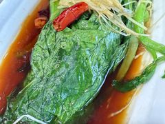 白灼菜心-宝发园名菜馆