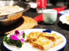 千层肉饼小份-川旺角川粤融合菜•海景餐厅(星海广场店)