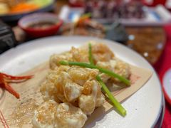 沙律芥末虾球-天天初二·天津传统捞面·天津特色菜(凌奥总店)