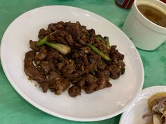 姜葱牛梅皮-巫记鸡饭店