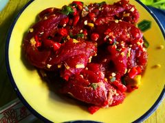 爽滑牛肉-石灰市老火锅(北滨路店)