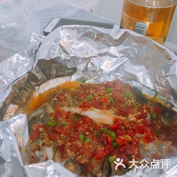 老饞川味燒烤錫紙烤魚圖片-北京燒烤-大眾點評網