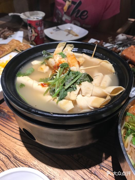 鸟语林烧烤之约鸡汤豆腐串图片