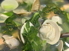车螺芥菜豆腐汤-覃记海鲜美食餐厅