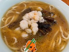 虾爆鳝面-奎元馆.百年奎元.非遗传承(西湖边的解放路店)