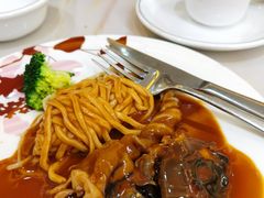 鲍汁扣无骨鱼头花胶伊面-港升鱼师傅·中山脆肉鲩