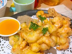 招牌炸虾仁-吕氏疙瘩汤·海鲜新鲁菜(凯德mall新都心店)