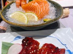 三文鱼刺身-大渔铁板烧(大悦城店)