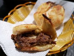 烧饼夹酱牛肉秘制-买又大餐厅(福林里店)