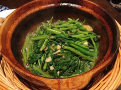 虾酱空心菜-熠盛·本帮菜Bistro(永嘉路店)