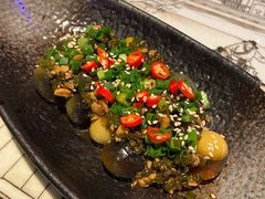 烧椒皮蛋-绿茶餐厅(乐峰广场店)