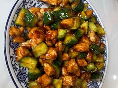 酱爆鸡丁-北大地皖峰饭馆