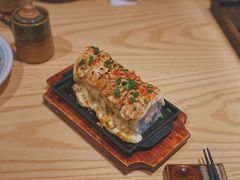 焗烤芝士三文鱼卷-越光米贩精致料理餐厅(金鹰店)