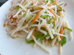 芦苇根炒肉丝-梦缘水乡·湖景餐厅
