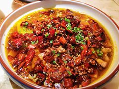 传统毛血旺-山城老堂口·1636重庆老菜(解放碑洪崖洞店)