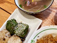 温泉蛋葱油面-陈家生煎(世茂双子塔店)