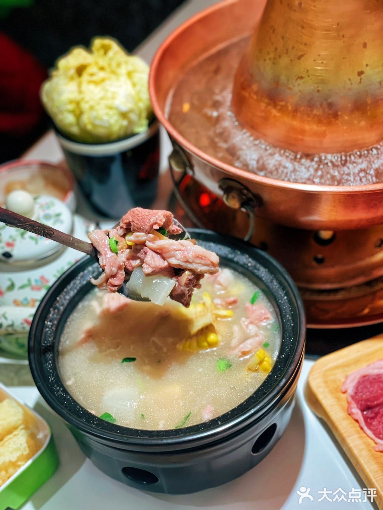魔都的大冬天，吃老北京涮肉，冬季养生御寒暖心
