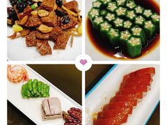 捞汁养生秋葵-上海人家花樣年华(中山公园店)