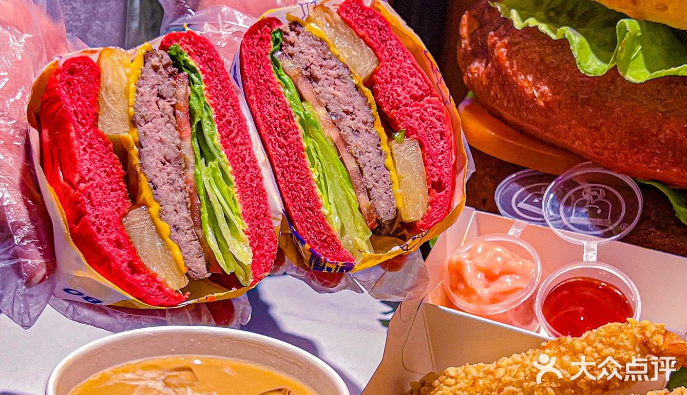 西安探店：首家DIY汉堡🍔🍔🍔