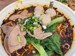 猪肝杂酱双拼面-老家猪肝面(石油路店)