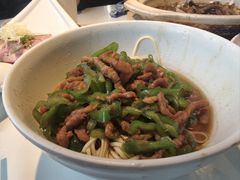 青椒肉丝盖浇面-花园茶楼·淮扬菜(兴城西路店)