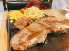 金沙咸蛋黄牛排-豪客来牛排(马群招商花园城店)